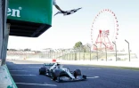 Le Finlandais Valtteri Bottas, lors de sa victoire au GP du Japon Ă Suzuka, le 13 octobre 2019