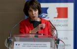 La ministre de la Santé Marisol Touraine lors d'une conférence de presse le 4 février 2016 à Paris