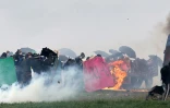 Affrontements entre manifestants et gendarmes, le 25 mars 2023 à Sainte-Soline, dans les Deux-Sèvres
