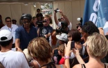mercredi 20 octobre 2010 - Yannick Noah au village soleil sur la plage des Brisants à Saint-gilles les Bains (Photos Julie Fioretti)