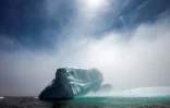 Un iceberg dérive dans la baie de Bonavista, au large de Terre-Neuve, au Canada, le 29 juin 2019