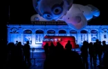 La Fête des Lumières dans les rues de Lyon, le 6 décembre 2018