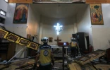 L'église Saint-Elie de Damas dévastée par un attentat suicide, le 22 juin 2025