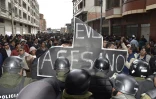 Manifestation devant la mairie d'El Alto en Bolivie, le 17 février 2016