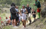 Grand raid - Vendredi 22 octobre 2010 - Killian Jornet dans le cirque de Mafate
