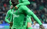 Mickaël Nadé, auteur de l'égalisation pour Saint-Etienne contre Angers, vendredi 22 octobre au stade Geoffroy-Guichard