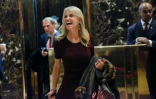 La conseillère de Trump Kellyanne Conway le 3 janvier 2017 à New York