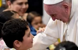 Le pape François dans un hôpital pédiatrique de Mexico, le 14 février 2016
