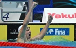 Léon Marchand triomphe sur 400 m quatre nages aux Mondiaux de Budapest, le 18 juin 2022 