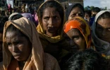 Des réfigiés rohingyas dans le camp d'Ukhia, au Bangladesh, le 4 octobre 2017