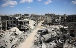 Vue des destructions à Beit Lahia, dans le nord de la bande de Gaza, le 29 juillet 2024