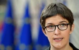 La ministre d'État allemande pour l'Europe, à Bruxelles le 22 février 2022