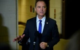 Adam Schiff, le chef démocrate de la commission du Renseignement qui enquête dans la procédure de destitution contre Donald Trump, le 4 novembre 2019 au Congrès américain