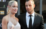 Reeva Steenkamp et Oscar Pistorius le 4 novembre 2012 à Johannesburg