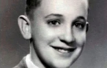 Photo non datée prise à Buenos Aires de Jorge Mario Bergoglio quand il était enfant, et publiée par le journaliste Sergio Rubin de Clarin