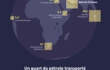 Un quart du pétrole transporté par mer transite par Ormuz