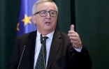 Jean-Claude Juncker,président de la Commission européenne, le 25 février 2018 à Tirana