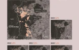 Amazonie brésilienne : les zones brûlées à Sao Felix do Xingu sur 5 années