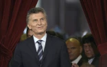 Le président argentin Mauricio Macri au Parlement, le 1er mars 2016