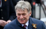 Le porte-parole du Kremlin Dmitri Peskov Ă Moscou, le 9 mai 2022