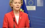 La présidente de la Commission européenne, Ursula von der Leyen, prononce un discours le 1er octobre 2020 avant un sommet européen à Bruxelles