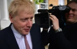 Le député conservateur Boris Johnson (g), le 7 juin 2019 à Londres