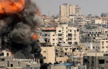 Frappe israélienne sur la ville de Gaza, le 6 août 2022