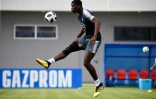 Paul Pogba à l'entraînement, le 23 juin 2018 à Istra