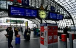 A la gare centrale de Berlin, le 8 octobre 2022