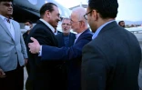 Arrivée à Téhéran du chef de l'armée iranienne, Asim Munir (à gauche), accueilli par le ministre de l'Intérieur iranien Eskandar Momeni, le 22 mai 2026