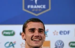 L'attaquant des Bleux Antoine Griezmann en conférence de presse, le 13 juillet 2018 à Istra