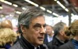 Le candidat Les Républicains pour la présidentielle, Francois Fillon au salon de l'agriculture, le 28 février 2017 à Paris