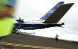 La phrase &quot;La Réunion patrimoine mondial de l'UNESCO&quot; est apposée sur les tous les Boeing 777 d'Air Austral