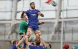 Charles Ollivon lors d'un match du Six nations avec le XV de France face à l'Irlande, le 14 février 2021 à Dublin