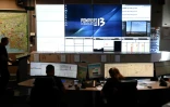 Le PC opérationnel du service départemental d'incendie et de secours, le 25 juillet 2023 à Marseille, dans les Bouches-du-Rhône