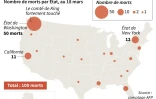 Coronavirus : les décès aux Etats-Unis