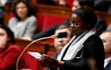 La députée Justine Benin à l'Assemblée nationale le 14 mars 2018
