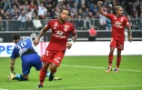 Malgré les buts de Memphis Depay et Mariano Diaz, Lyon a concédé un match nul face à Angers, le 1er octobre 2017 au stade Raymond-Kopa