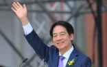 Le nouveau président de Taïwan, Lai Ching-te, lors de son investiture, le 20 mai 2024 à Taipei