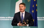 Le ministre des Finances Paschal Donohoe donne une conférence de presse à Dublin, le 7 octobre 2021