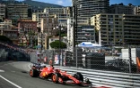 Le Monégasque Charles Leclerc au volant de sa Ferrari pendant le Grand Prix de Monaco de F1 le 26 mai 2024 en Principauté