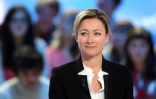 La journaliste Anne-Sophie Lapix à Paris, le 20 avril 2012