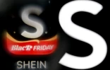 Le logo de la société chinoise de commerce en ligne Shein, le 7 novembre 2025 à Francfort, en Allemagne