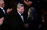 Le réalisateur Christopher Nolan lors de la 96e cérémonie des Oscars à Hollywood, le 10 mars 2024
