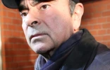 Carlos Ghosn à son arrivée à sa résidence de Tokyo, le 8 mars 2019