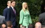 Ivanka Trump, fille et conseillère de Donald Trump, et son mari Jared Kushner à la Maison Blanche pour la signature des "Accords d'Abraham" le 15 septembre 2020