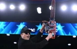 Elon Musk à la convention CPAC, à National Harbor, près de Washington, le 20 février 2025