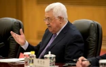 Le président palestinien Mahmoud Abbas le 18 juillet 2017 à Pékin