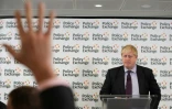 Le ministre des Affaires étrangères britannique Boris Johnson répond aux questions de la salle après un discours sur le Brexit, le 14 février 2018