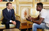 Mamoudou Gassama reçu à l'Elysée le 28 mai 2018